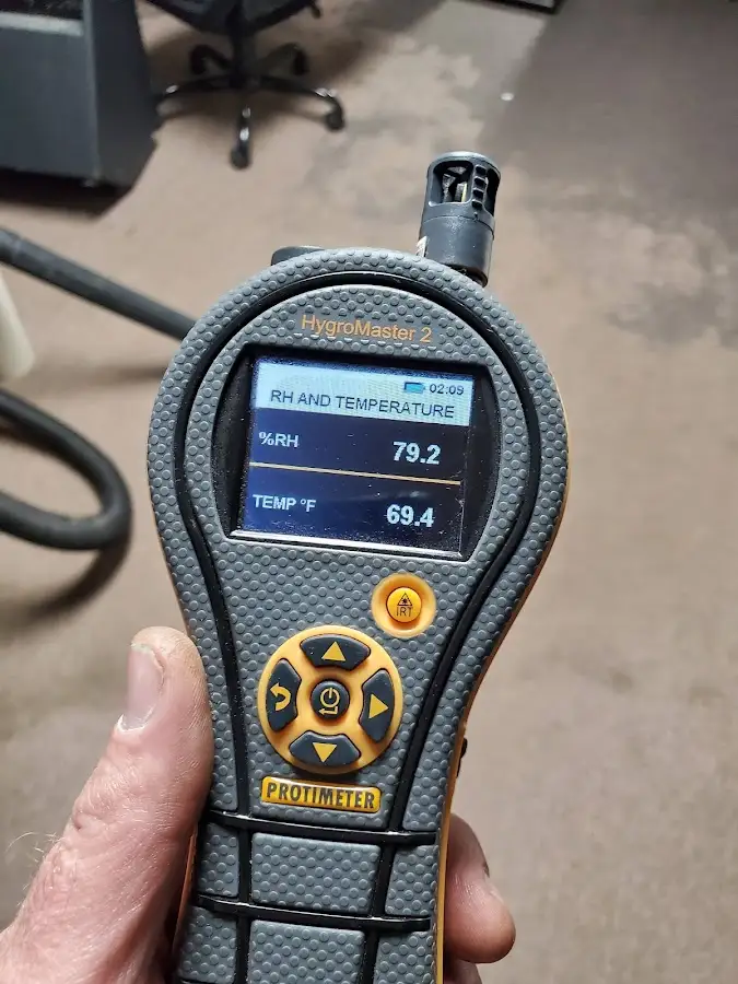 Moisture meter humidity assessment for Mold Remediation & Removal in Bedford